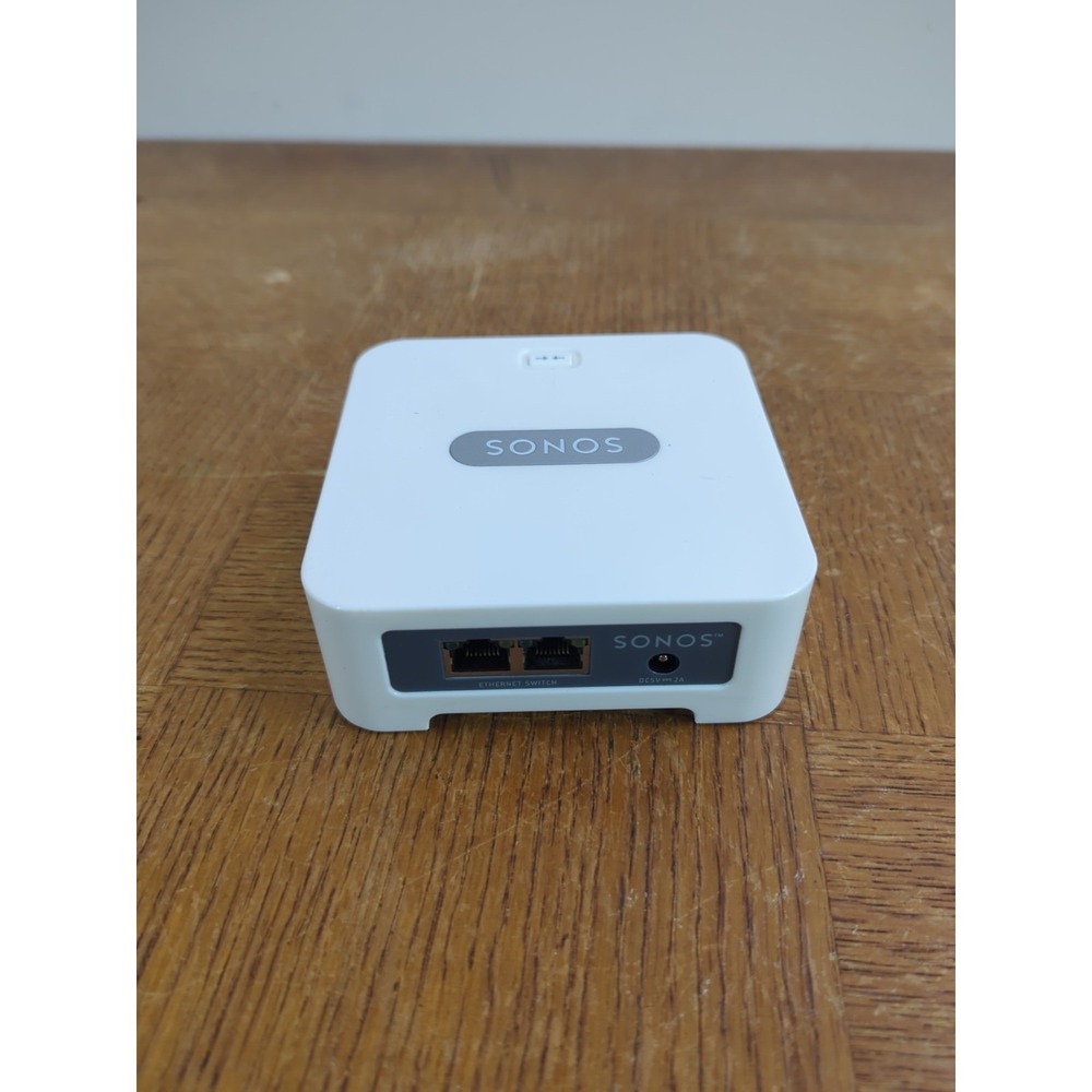 Sonos Bridge Wireless HiFi System White With Power Cord & Ethernet Cord - Picture 2 of 4